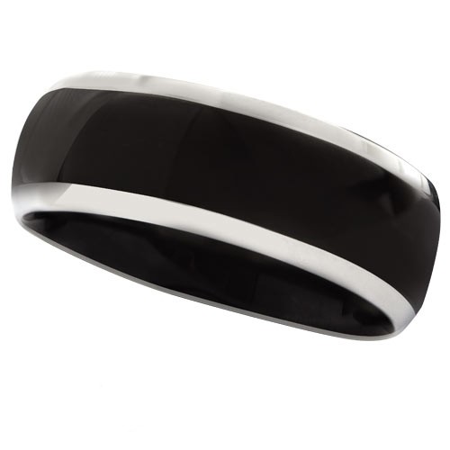 Ring Inneres Schwarz - Edelstahl - vergleichen und g&uuml;nstig kaufen